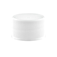Kitchee 10x 250ml Natural HDPE Round Bottle + 28/410 Caps - Empty Plastic Food Storage