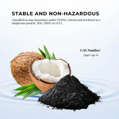 Orku 2.3Kg Activated Carbon Powder Coconut Charcoal Bucket - Water Filtration
