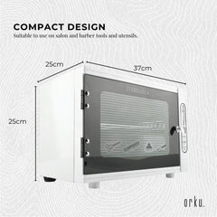 Orku 10L UV Disinfection Cabinet for Salon Beauty Nail Tool Storage