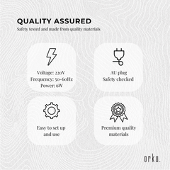 Orku 10L UV Disinfection Cabinet for Salon Beauty Nail Tool Storage