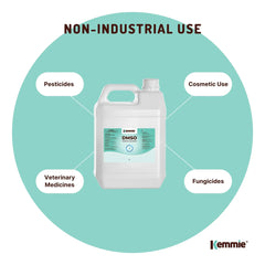 Kemmie 5L DMSO Liquid 99.9% Pure USP Grade Dimethyl Sulfoxide Solvent Bulk