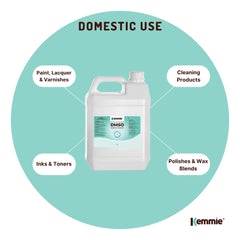 Kemmie 5L DMSO Liquid 99.9% Pure USP Grade Dimethyl Sulfoxide Solvent Bulk
