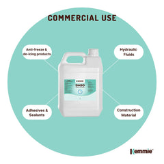 Kemmie 5L DMSO Liquid 99.9% Pure USP Grade Dimethyl Sulfoxide Solvent Bulk