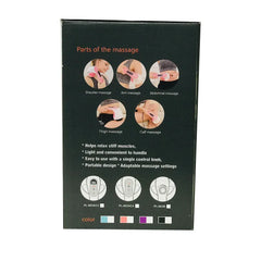 Orku Handheld Body Massager 4 Heads - Adjustable Speed for Neck Back Legs