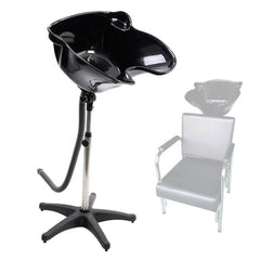 Ellie & Ruby Large Portable Hairdressing Salon Basin Hair Washing Deep Sink Bowl