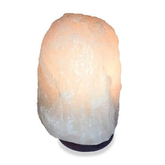 Orku 3-5Kg Himalayan White Salt Lamp - Natural Rock Shape Night Light