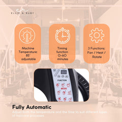 Ellie & Ruby Standing Hair Dryer Accelerator Colour 360 Rotating Halo Rolling