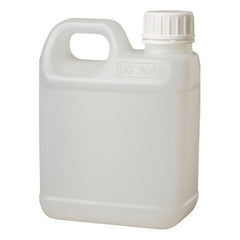Kitchee 10x 1L Natural HDPE Jerry Can Bottle Empty 38mm TE Cap
