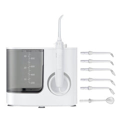 Orku 1000ml Water Flosser Electric Oral Irrigator - Stepless Pressure White