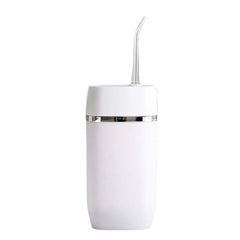 Orku Mini Cordless Water Flosser Oral Irrigator White - 5 Nozzles