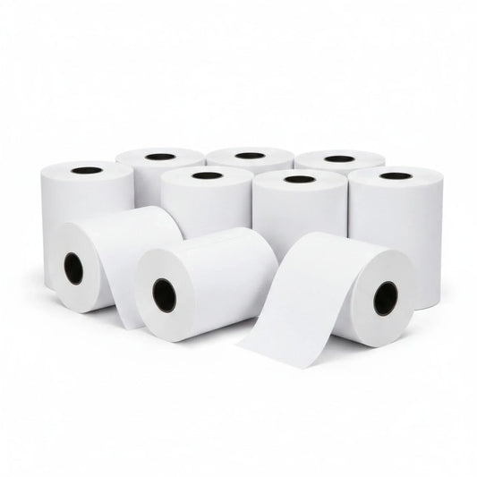 10x Thermal Paper Rolls 80x80mm - 47.5m Register EFTPOS POS Receipt Bulk