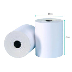 10x Thermal Paper Rolls 57x38mm - 9.5m Register EFTPOS POS Receipt Bulk