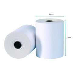 100x Thermal Paper Rolls 57x38mm - 9.5m Register EFTPOS POS Receipt Bulk