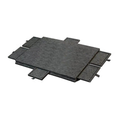 Social Hike Puzzle Board 1500 pcs - Felt Tilting Portable Cover + Drawers Grey