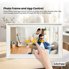 Kitchee 15.6" Digital Calendar Smart Family Planner - 39.6cm Touchscreen White