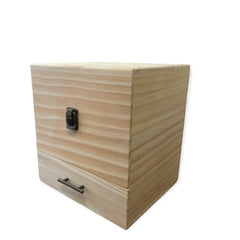 Orku 59 Essential Oil Bottle Storage Box - Wooden 3 Tier Aromatherapy Organiser