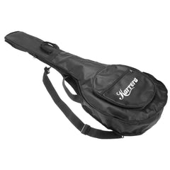 Karrera 6 String Resonator Banjo - Black