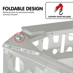 Kartrite Aluminium Folding Loading Ramp Atv Motorbike Motorcycle Golf Buggy Trailer