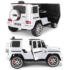 Kahuna Mercedes Benz AMG G63 Kids Electric Ride On Car w/ Remote Control - White