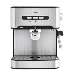 Pronti 1.6L Automatic Coffee Espresso Machine with Steam Frother