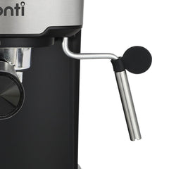 Pronti KCM-850D Coffee Machine 20 Bar Espresso Maker with Milk Frother and 1.25L Tank