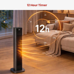 Dimplex 2.2kW DC Digital Ceramic Oscillating Electric Heater with Timer