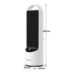 Dimplex 2kW Personal DC Ceramic Heater in Black and White