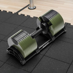 Powertrain Eon Dial-Up 36KG Adjustable Dumbbell - Green