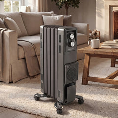 Dimplex 1.5kW Oil Free Column Heater 5 Fin with Thermostat Turbo Fan