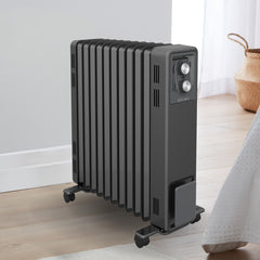 Dimplex Oil Free 2.4kW Column Heater w/ Thermostat in Black
