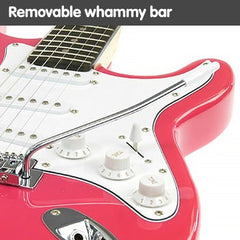Karrera 39in Electric Guitar - Pink