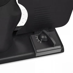 Pronti Black Electric Food Slicer 200W with Adjustable Thickness 1 to 15mm Serrated and Fine Edge Stainless Steel Blades