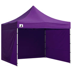 Wallaroo Gazebo Tent Marquee 3x3 PopUp Outdoor Purple