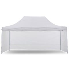 Wallaroo Gazebo Tent Marquee 3x4.5m PopUp Outdoor White