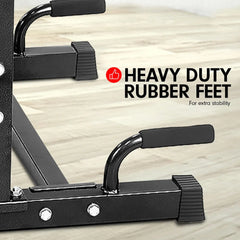 Powertrain Power Tower J06 Multifunction Strength Training Station with Pull-Up Bar Leg Raise Station Dip Bar