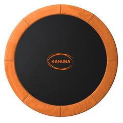 Kahuna 6ft Trampoline Replacememnt Safety Pad Cover and Spring Jumping Bounce Mat Orange