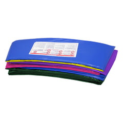 Kahuna 8ft Trampoline Pad and Net - Rainbow