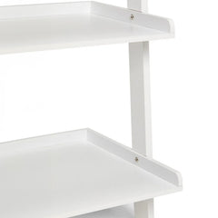 Sarantino Aster 5-Tier Ladder Shelf in White