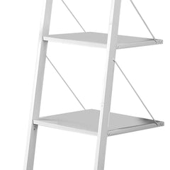Sarantino Amelia 5-Tier Ladder Shelf in White