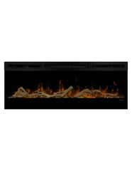Dimplex 50-inch Linear Fireplace Driftwood and River Rock Accessory Package