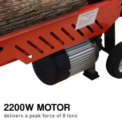Yukon 8 Tonne 2.2kw Heavy-duty Electric Hydraulic Log Splitter