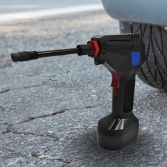 MEC Maxim ATP 12V Tyre Pump Portable Electric Car Tyre Air Pump with LED Light Digital Pressure Metre