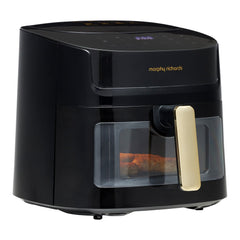 Morphy Richards 6.5L Digital Air Fryer MRAF72BK w/LED Touch Control Panel 8 Preset Cooking Programs Non Stick Drawer