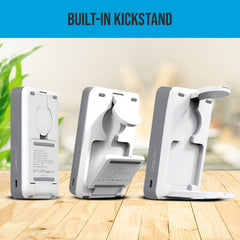 OneAdaptr OneGo White 5 in 1 MagSafe Charging Stand Power Bank
