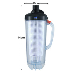 HydroActive Pool Leaf Canister Inline Debris Catcher for Suction Pool Cleaners