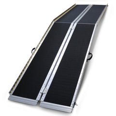 Kartrite Folding Aluminium Wheelchair Ramp 10FT Portable Mobility Access Ramp