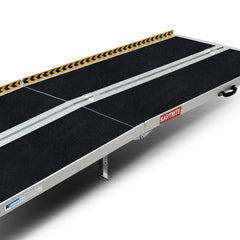 Kartrite Folding Aluminium Wheelchair Ramp 10FT Portable Mobility Access Ramp