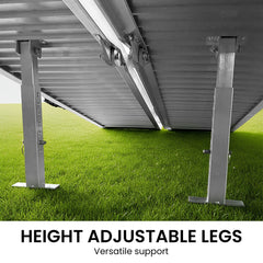 Kartrite Folding Aluminium Wheelchair Ramp 10FT Portable Mobility Access Ramp