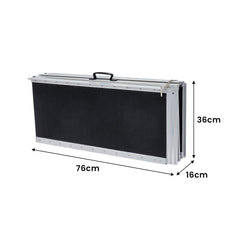 Kartrite Folding Aluminium Wheelchair Ramp 5FT Portable Mobility Access Ramp