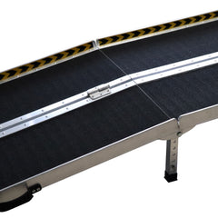Kartrite Folding Aluminium Wheelchair Ramp 8FT Portable Mobility Access Ramp